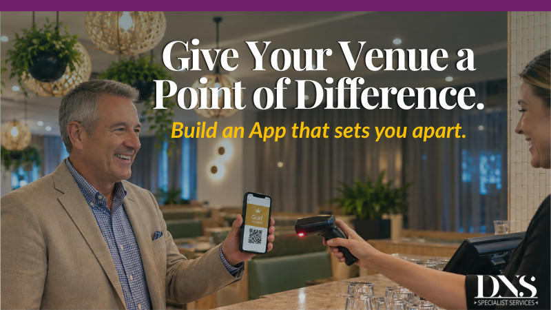 Your venue is unique. Your App should be too.