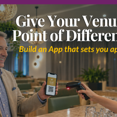 Your venue is unique. Your App should be too.